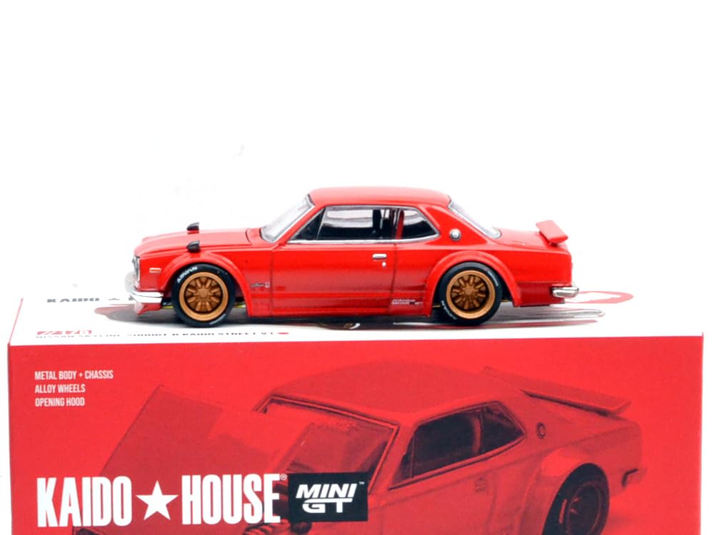 Amazon | MINI GT 1:64 スケール KAIDO HOUSE - NISSAN SKYLINE 2000